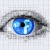 Eye with Facebook Logo